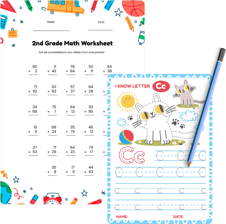 Printable Worksheet | SchoolMyKids 