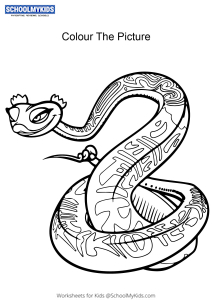 viper coloring pages