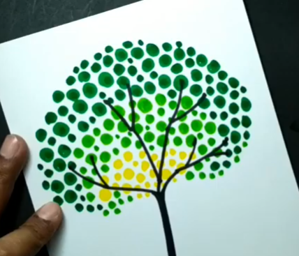 How to Make Dot Painting- Dot Painting Ideas for Kids, SchoolMyKids