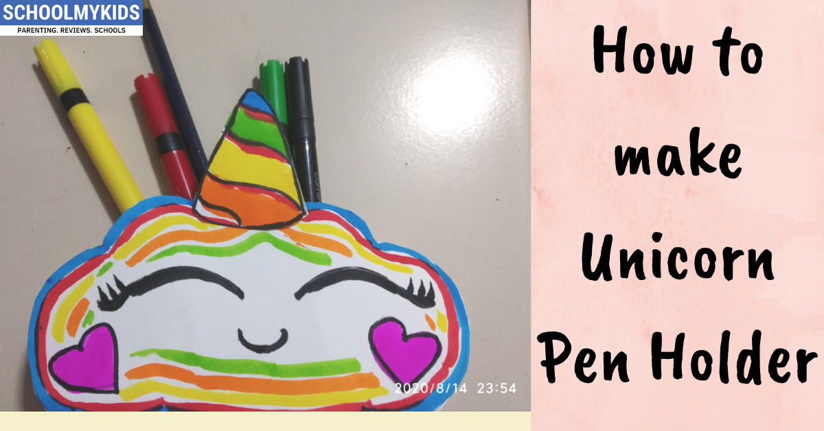 DIY Unicorn Pen Holder