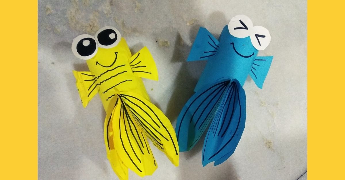 A Colorful Paper Fish Craft for Preschoolers • Kids Activities Blog