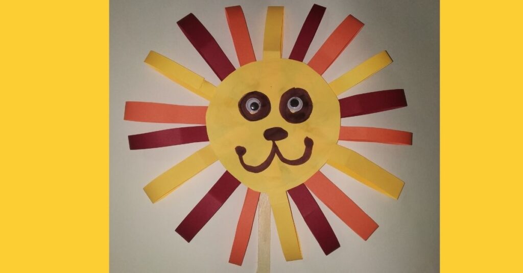 Paper Lion Hand Puppet Craft | SchoolMyKids